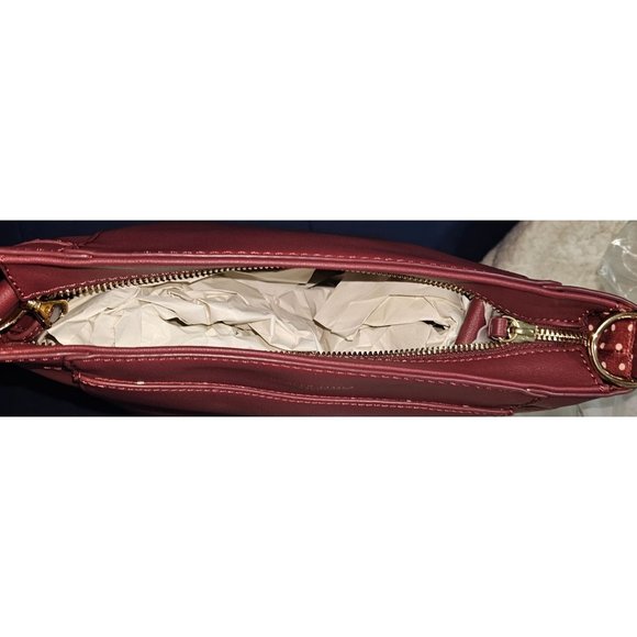 Draper James rsvp mauve large one pocketcross body‎ bag - Picture 3 of 8